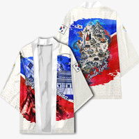 South Korea Flag Day Kimono Patriotic Cultural Landmarks Map