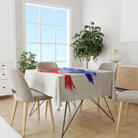 South Korea Flag Day Tablecloth Patriotic Cultural Landmarks Map