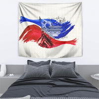 South Korea Flag Day Tapestry Patriotic Cultural Landmarks Map