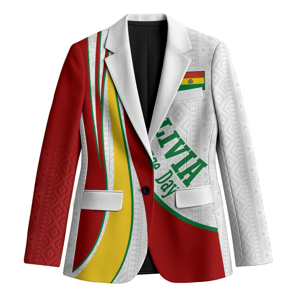 Bolivia Independence Day Map Flag Blazer Freedom Heritage National Coat Of Arms Accents
