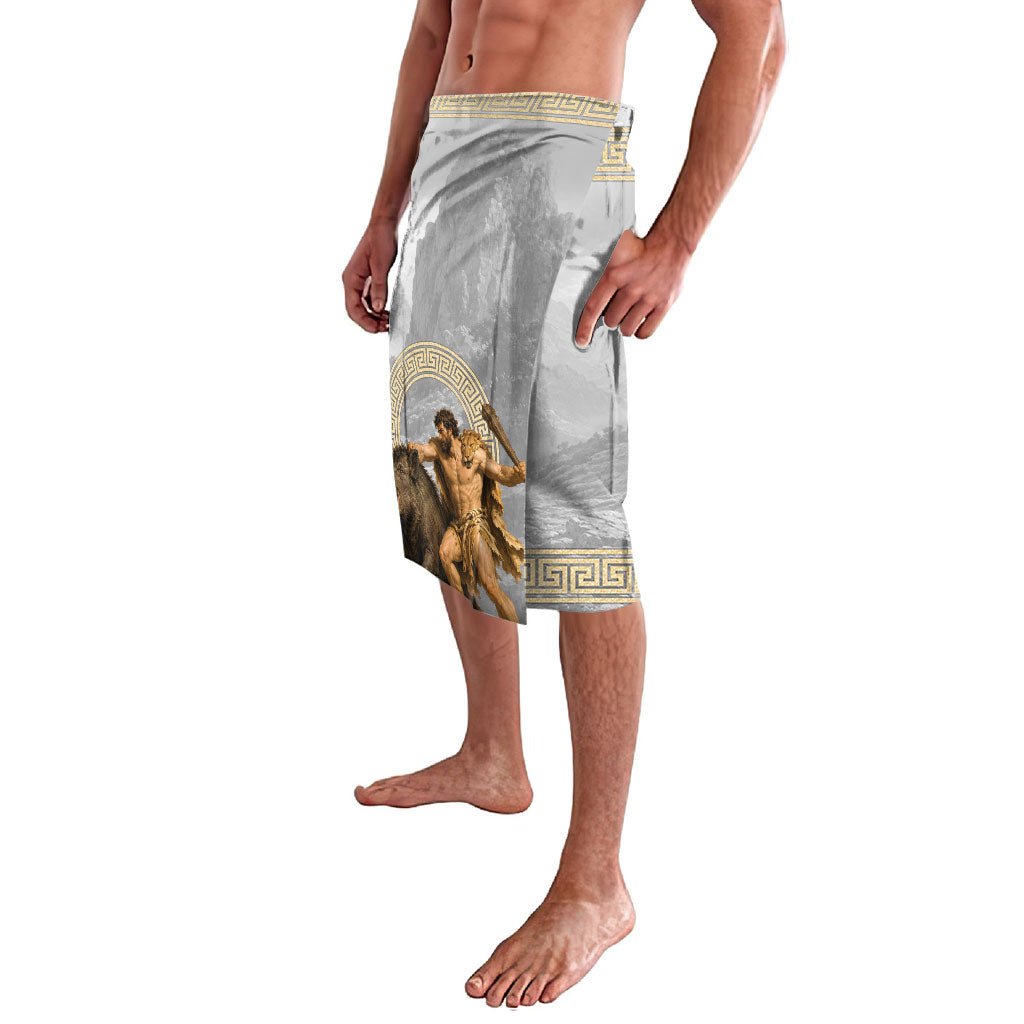 Greek Mythology Heracles Lavalava Erymanthian Boar Classical Art Greek Key Pattern