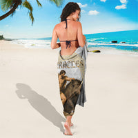Greek Mythology Heracles Sarong Erymanthian Boar Classical Art Greek Key Pattern