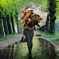 Greek Mythology Heracles Umbrella Erymanthian Boar Classical Art Greek Key Pattern