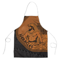 Greek Mythology Heracles Apron Nemean Lion Pegasus Classical Art Greek Key Pattern