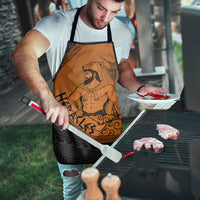Greek Mythology Heracles Apron Nemean Lion Pegasus Classical Art Greek Key Pattern