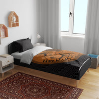 Greek Mythology Heracles Bedding Set Nemean Lion Pegasus Classical Art Greek Key Pattern