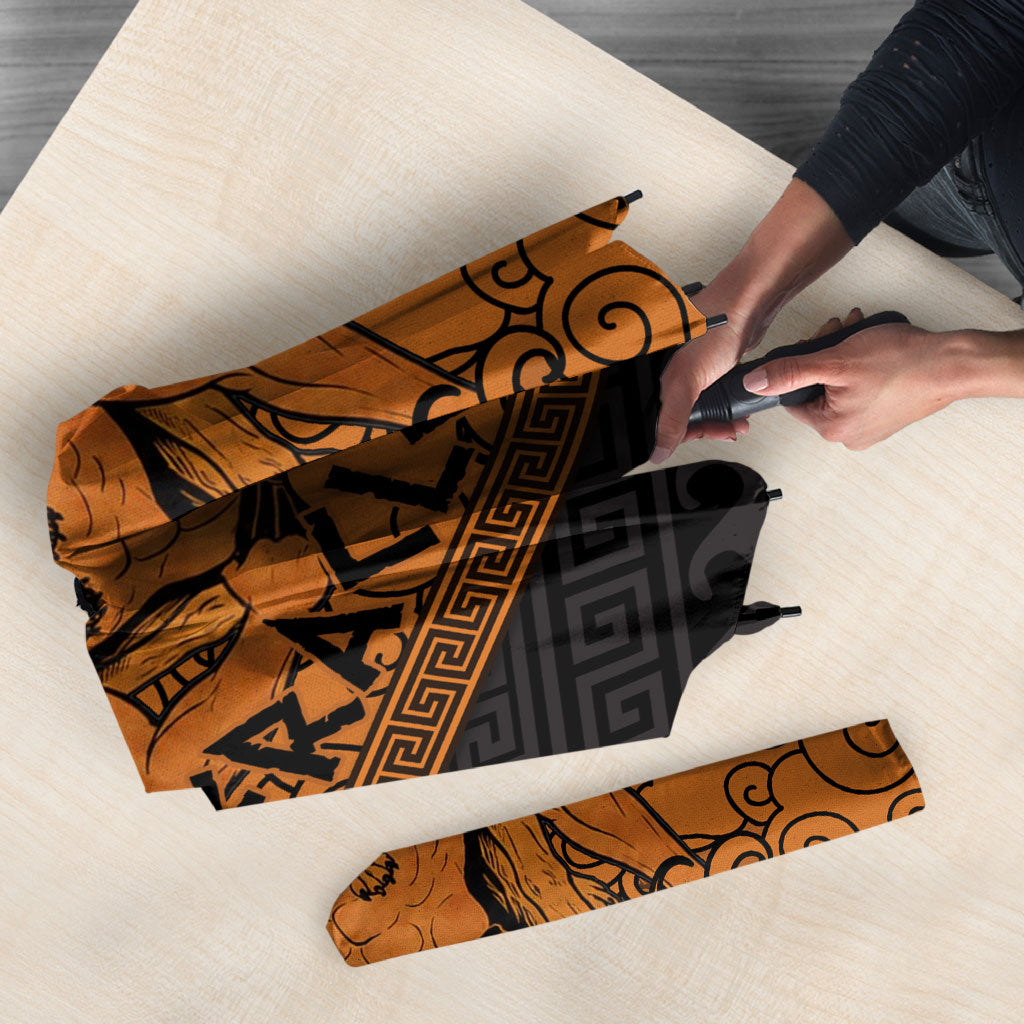 Greek Mythology Heracles Umbrella Nemean Lion Pegasus Classical Art Greek Key Pattern