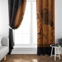 Greek Mythology Heracles Window Curtain Nemean Lion Pegasus Classical Art Greek Key Pattern