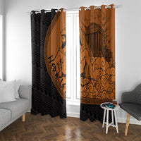Greek Mythology Heracles Window Curtain Nemean Lion Pegasus Classical Art Greek Key Pattern