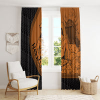 Greek Mythology Heracles Window Curtain Nemean Lion Pegasus Classical Art Greek Key Pattern
