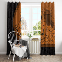 Greek Mythology Heracles Window Curtain Nemean Lion Pegasus Classical Art Greek Key Pattern