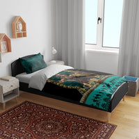Achilles Greek Warrior Bedding Set Ancient Mythology Battle Graphic