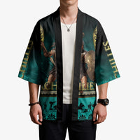 Achilles Greek Warrior Kimono Ancient Mythology Battle Graphic