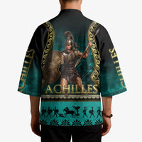 Achilles Greek Warrior Kimono Ancient Mythology Battle Graphic
