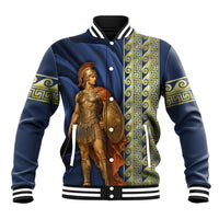 Achilles Greek Mythology Baseball Jacket Ancient Greece Warrior Trojan War Legend Classical Art