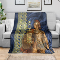 Achilles Greek Mythology Blanket Ancient Greece Warrior Trojan War Legend Classical Art