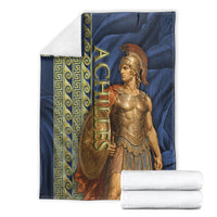 Achilles Greek Mythology Blanket Ancient Greece Warrior Trojan War Legend Classical Art
