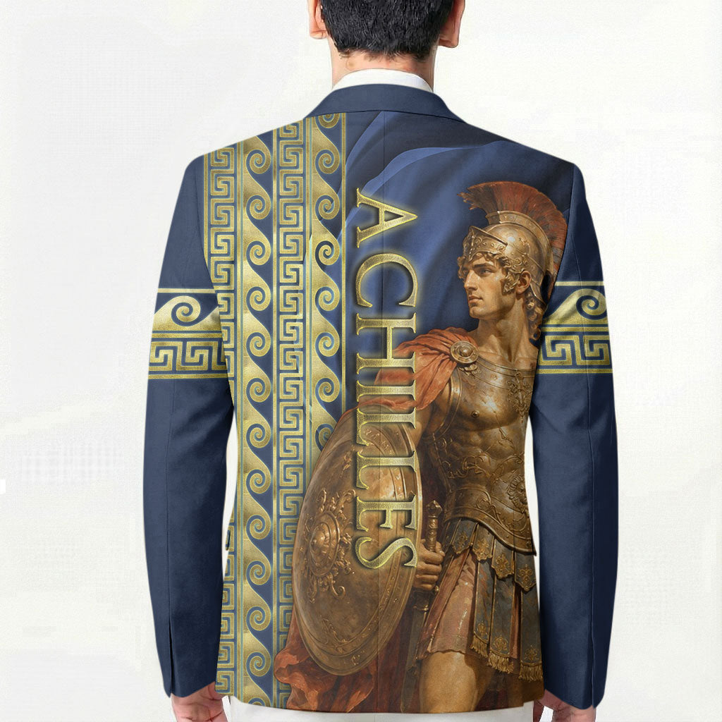 Achilles Greek Mythology Blazer Ancient Greece Warrior Trojan War Legend Classical Art