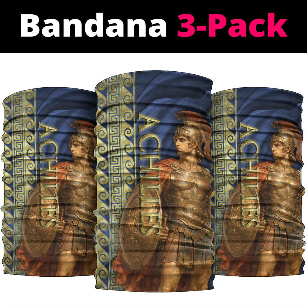 Achilles Greek Mythology Neck Gaiter Ancient Greece Warrior Trojan War Legend Classical Art