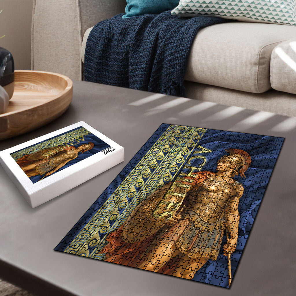 Achilles Greek Mythology Puzzle Ancient Greece Warrior Trojan War Legend Classical Art