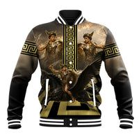 Perseus Greek Mythology Baseball Jacket Ancient Greece Warrior Legend Pegasus Classical Art