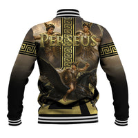 Perseus Greek Mythology Baseball Jacket Ancient Greece Warrior Legend Pegasus Classical Art
