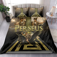 Perseus Greek Mythology Bedding Set Ancient Greece Warrior Legend Pegasus Classical Art