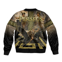 Perseus Greek Mythology Bomber Jacket Ancient Greece Warrior Legend Pegasus Classical Art