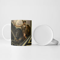 Perseus Greek Mythology Ceramic Mug Ancient Greece Warrior Legend Pegasus Classical Art