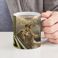Perseus Greek Mythology Ceramic Mug Ancient Greece Warrior Legend Pegasus Classical Art