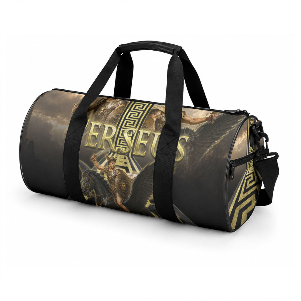 Perseus Greek Mythology Duffle Bag Ancient Greece Warrior Legend Pegasus Classical Art