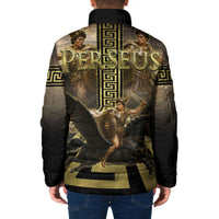 Perseus Greek Mythology Padded Jacket Ancient Greece Warrior Legend Pegasus Classical Art
