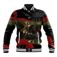 Perseus Greek Mythology Baseball Jacket Ancient Greece Warrior Pegasus Legend Classical Art