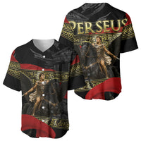Perseus Greek Mythology Baseball Jersey Ancient Greece Warrior Pegasus Legend Classical Art