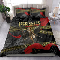 Perseus Greek Mythology Bedding Set Ancient Greece Warrior Pegasus Legend Classical Art