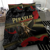 Perseus Greek Mythology Bedding Set Ancient Greece Warrior Pegasus Legend Classical Art