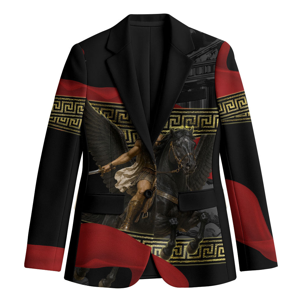 Perseus Greek Mythology Blazer Ancient Greece Warrior Pegasus Legend Classical Art