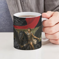 Perseus Greek Mythology Ceramic Mug Ancient Greece Warrior Pegasus Legend Classical Art