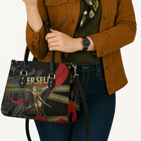 Perseus Greek Mythology Leather Bag Ancient Greece Warrior Pegasus Legend Classical Art