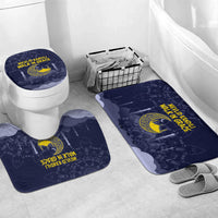 Mevlid Kandili Islamic Mosque Crescent Bathroom Set Islamic Floral Pattern Crescent Moon Night