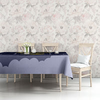 Mevlid Kandili Islamic Mosque Crescent Tablecloth Islamic Floral Pattern Crescent Moon Night