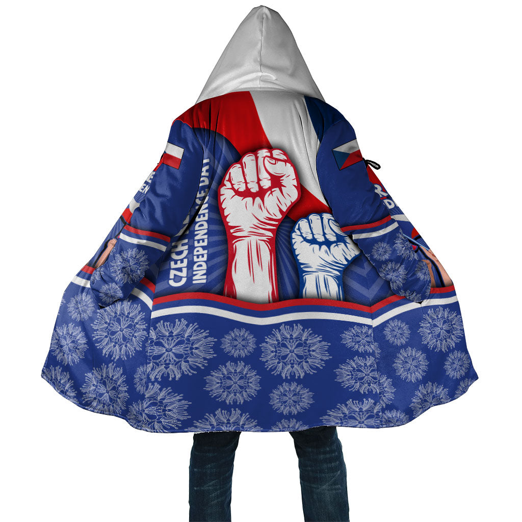 Czech Republic Independence Day Cloak Patriotic Flag Raised Fist Pride