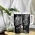 Skull Pattern Tumbler With Handle I'm Never Alone - My Demon Are With Me 24/7