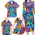 High Feel Skull Family Matching Long Sleeve Bodycon Dress and Hawaiian Shirt What Is Heaven - Wonder Print Shop