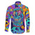 High Feel Skull Family Matching Long Sleeve Bodycon Dress and Hawaiian Shirt What Is Heaven - Wonder Print Shop