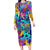 High Feel Skull Family Matching Long Sleeve Bodycon Dress and Hawaiian Shirt What Is Heaven - Wonder Print Shop