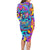 High Feel Skull Family Matching Long Sleeve Bodycon Dress and Hawaiian Shirt What Is Heaven - Wonder Print Shop