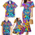 High Feel Skull Family Matching Mermaid Dress and Hawaiian Shirt What Is Heaven - Wonder Print Shop