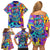 High Feel Skull Family Matching Off Shoulder Short Dress and Hawaiian Shirt What Is Heaven - Wonder Print Shop