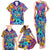 High Feel Skull Family Matching Tank Maxi Dress and Hawaiian Shirt What Is Heaven - Wonder Print Shop